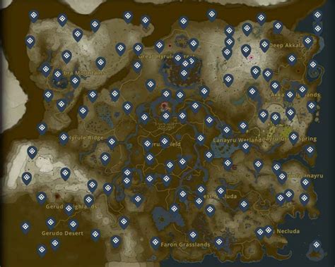 tears of the kingdom shrine locations